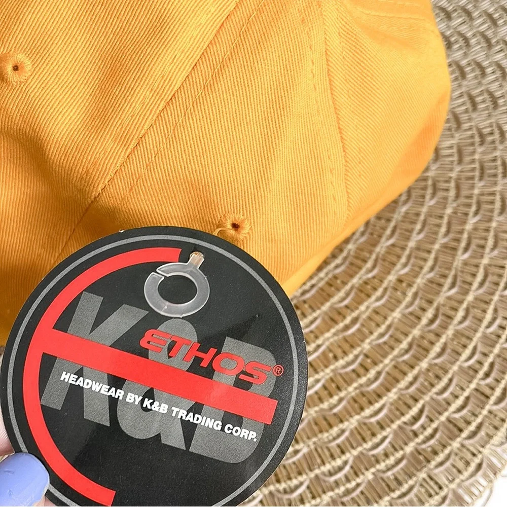 Amazon | Yellow Dad Hat Baseball Cap Adjustable Cotton Strapback